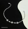 Pulseira Trevo de Quatro Folhas em Prata de Lei S925 Design de Nicho para Menina Moda Senso de Alta Qualidade Pulseira Exquisita Pulseira Personalizada Versátil