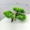 Lote de fábrica de beleza Pine Green Plantando Flores Artificiais Bem-vindo Pine Simulação Pine Needle Branch Landscape Engineering Flower Decorative Plants