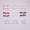 Dulces Accesorios de Arte de Uñas Mini Lazo Francés Estilo Japonés Cinta Color Macarrón Resina Piezas Pequeñas Decoraciones para Uñas