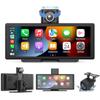 Controle Central Interconectado Multimídia DVD Player Navegação Automotiva PND Quanzhi V553 Scheme Carplay Sem Fio