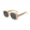 Gafas de Sol Retro Europeas y Americanas Cat-Eye para Mujer con Rostros Cuadrados y Redondos, Look Adelgazante y Accesorios Metálicos de Alta Gama Gafas de Sol 2025 Nuevo Estilo
