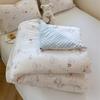 Exportado para a Coreia, Colcha de Veludo de Feijão de Algodão, Colcha de Inverno, Núcleo de Colcha, Colcha de Inverno, Conforto de Bebê, Anti-Ácaros, Espessa e Quente