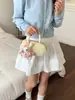 Bolso Súper Caliente de Nicho con Lunares para Mujer 2026 Nuevo Moda para Ir al Trabajo Bolso de Hombro Único Cruzado Bolso de Mano Tipo Almohada Bolso Tote Pequeño