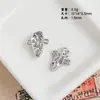 Dentes de Liga Osso Garra de Gato Borboleta Pequena Estrela Pingente DIY Pulseira Colar Acessórios Peça Artesanal Trabalho de Meio Período