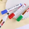 Caneta para Quadro Branco Transfronteiriça Versão de Exportação Totalmente em Inglês Ms com Pincel Apagável Três Cores Grande Capacidade Caneta para Quadro Branco de Conferência Pronta para Venda