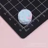 Accesorios de resina de colores macarrón con agujeros redondos para galletas y queso para DIY de accesorios para el cabello con pegamento de crema, ligas para el cabello, fundas de teléfono y zuecos