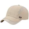 Chapéu de Malha Respirável de Verão Masculino Proteção Solar ao Ar Livre Aba de Sol Boné de Baseball Masculino Boné com Aba Moda Casual Atacado