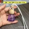 En Stock Botella de Fragancia de Coche Colorida de 10 ml, Colgante de Perfume para Coche, Adorno Colgante Cilíndrico, Logo Personalizable