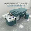 Lavabo Cerámico de Acero Inoxidable para Terapia Capilar, Lavado Estilo Tailandés, Circulación de Agua, Vaporización y Evaporación, Especializado para Salones de Belleza, Centros de Masaje y Peluquerías