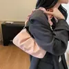 Bolsas Atacado para Mulheres 2025 Nova Outono e Inverno Bolsa de Axila de Alta Qualidade Textura de Nuvem Bolsa de Ombro Único Dobrada Bolsa Transversal