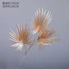 Flores Artificiales Doradas, Arreglo Floral de Cubeta de Bendición de Año Nuevo, Material Floral para Salón de Bodas de Eucalipto y Frutos de Acebo, Adornos Chinos