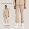 Cai Xiang Island Ropa para Hombre Otoño e Invierno 350g Polar Dopamina Holgado Suelto Marca de Moda Conjunto de Sudadera y Pantalones para Hombre