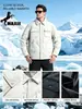 Chaqueta de Plumón de Pato Blanco Chaqueta de Plumón de Pato Gruesa para Hombre 2026 Invierno Nueva Chaqueta con Solapa Te Hace Ver Más Alto Abrigo Cálido