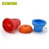 Venta Caliente Taza de Agua Plegable de Silicona Contenedor de Silicona Portátil para Exteriores Taza de Agua Retráctil Portátil para Viajes Taza Resistente a Caídas