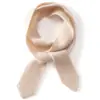 Cachecol de Cashmere para Mulheres 100% Cashmere Estilo Outono/Inverno Fashionável Versátil Proteção contra Frio Quente Cor Pura Fino Longo Aquecedor de Pescoço