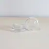 Al por mayor 10.30ml Frasco de Crema con Tapa de Rosca de Presión y Lupa Tapa Cr Frasco de Vidrio Transparente para Cáñamo Frasco Cosmético