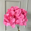 Arranjo de Flores Artificiais de Hortênsia para Casamento com 5 Peças Base para Arranjo de Flores em Salão de Casamento Hortênsia Macaron