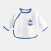 Roupas para Recém-Nascidos Roupas Meio Costas para Bebê Estilo Quente Outono e Inverno Roupa Íntima para Bebê Roupa de Baixo Manga Longa para Bebê