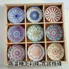 Platos de cerámica para comer, platillos para condimentos, platos para snacks de nueve compartimentos, platos para fondue y barbacoa, platos para preparar té, platos de cuatro-seis compartimentos, platos y tazones de porcelana