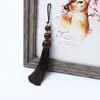 Colgantes de borla de cuentas de madera coloridas simples modernos para orejas, suministro de fabricantes, banderín de mesa para el hogar, cojín de sofá, accesorios decorativos para cortinas
