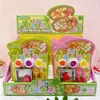 Novo Criativo DIY Tigela de Óleo Vermelho Frango Crianças Casa de Brinquedo Divertida Conjunto de Brinquedos Descompressão Colagem Criação Manual
