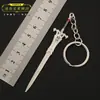 Modelo de Espada Gran Espada Destructiva de Claude Estilo Colgante Cabeza de Lobo Fenrir Seis Estilos Modelo de Metal Cuchillo de Juguete