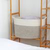 Cesta Decorativa de Almacenamiento de Cuerda de Algodón Nórdico, Cesto para la Ropa Sucia, Cesto para la Ropa Sucia, Caja de Almacenamiento, Caja de Juguetes, Almacenamiento de Ratán, Estilo Nórdico