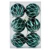Amazon Transfronteiriça Nova Bola de Natal 6cm Formato Especial Pintada Plástico Galvanizado Conjunto de Bolas Caixa de PVC Decoração