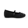 Novo Modelo 2026 Sapatos Mary Jane Cor de Uva com Aumento de Altura de 4cm, Bico Quadrado, Laço, Tira Única e Forro de Lã Plush