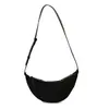 Bolso de hombro para mujer para otoño e invierno, bolso vintage de cuerno esmerilado, nuevo bolso de gran capacidad para debajo del brazo, bolso tipo bollo de moda nicho estilo coreano