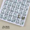 Decoraciones para Uñas Brillantes de Alta Calidad sin Base, Azúcar Cortado de Lujo Ligero Huevo de Paloma Decoraciones para Uñas al por Mayor