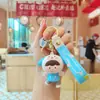 Figuritas de llavero de goma blanda de anime de dibujos animados, colgantes para mochila, accesorios para bolsos, pequeños adornos, al por mayor en stock para tiendas