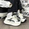 Tenis de suela gruesa Diseño Original de Mujer Combinan con Todo 2025 Primavera y Otoño Nuevos Combinan con Todo Retro Aumentan la Altura Zapatos Torre Ins de Moda