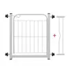Portão de Segurança para Pets com Fio, 69 cm, com Extensão - Branco