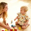 Baberos para Bebé, Batas de Comida para Bebé, Baberos Impermeables para Niños de Todas las Estaciones con Bolsillos para Alimentos Complementarios de Arroz, Baberos a Prueba de Aceite y Suciedad para Primavera y Otoño, Estéreo