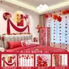 Atmósfera de Boda Pegatinas de Palabras Felices Set de Diseño de Habitación de Boda Arte Latte Decoración de Boda Pared de Fondo de Mesita de Noche para Habitación de Hombres y Mujeres