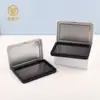 Caixa de Reposição Caixa Magnética Preta Fosca Caixa de Sombras Embalagem de Alto Brilho Caixa Portátil para Blush Placa de Pressão de Alto Brilho Fabricante Atacado