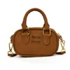 Bolso de Hombro Mini Portátil de Ante Transfronterizo Otoño e Invierno Nuevo para Mujer, Bolso Cruzado de Gama Alta Simple de Nicho para Viajeros Niños