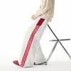 Pantalones Casuales Rayados de Bloques de Color Americanos para Hombre Primavera Nuevos Pantalones Deportivos de Chándal Americanos Pierna Recta Holgada Pierna Ancha Pantalones Largos Hombre