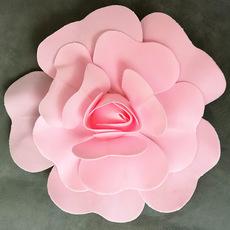PE fundo plano espuma flor simulação rosa parede pegajosa flor falsa layout de casamento janela casa fundo decoração flor fundo plano
