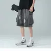 Camiseta de Manga Corta Estilo Americano Conjunto de Verano para Hombre Ropa para Adolescentes Chicos Estudiante Atractivo Casual Moderno Holgado