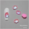 Internet Celebridade Novo Gelo Cristal Fundo Plano Diamante Nail Art Alien Magic Color Mocha Água Ondulação Nail Glass Diamante Acessórios