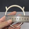 Explosivo novo boneca pet tiara base placa com ângulo mini tiara de plástico material para acessórios DIY atacado