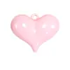 Amor DIY Llavero Joyería Accesorios Hecho a Mano Material de Cuentas Colgante Color Caramelo Color Sólido Colgante para Bolsa Mayoreo