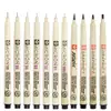 Set de Bolígrafos de Aguja Sakura Japonesa sakura Bolígrafo Gouxian Impermeable Color Diseño de Dibujos Animados Hechos a Mano Bolígrafo de Dibujo