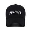 Gorra de béisbol con alfabeto inglés estilo retro americano de primavera para hombres y mujeres con un atractivo sombrero para el sol de parte superior suave.