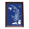 Patrimônio Cultural Imaterial Estêncil Artesanal Template de Tingimento Pacote de Materiais Ferramentas para Tie-dye Artesanato Infantil Corante Azul Impressão Estêncil em Forma de Feijão Pó de Pasta