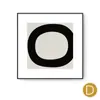Pintura decorativa abstracta moderna y sencilla en blanco y negro con combinación de colores para sala de estar, sofá, fondo, mural de pared, modelo de habitación, pintura colgante cuadrada.