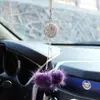 Espejo Cruzado Especialmente Diseñado para Pedrería de Arcilla, Borlas, Bolas de Pelo de Visón, Colgantes para Espejo Retrovisor de Coche, Suministros para Decoración Interior de Coche Colgantes