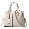 Bolso de mano moderno para madre de mediana edad y anciana con estilo de cuero PU, bolso de mujer, bolso de un solo hombro, bolso grande cruzado